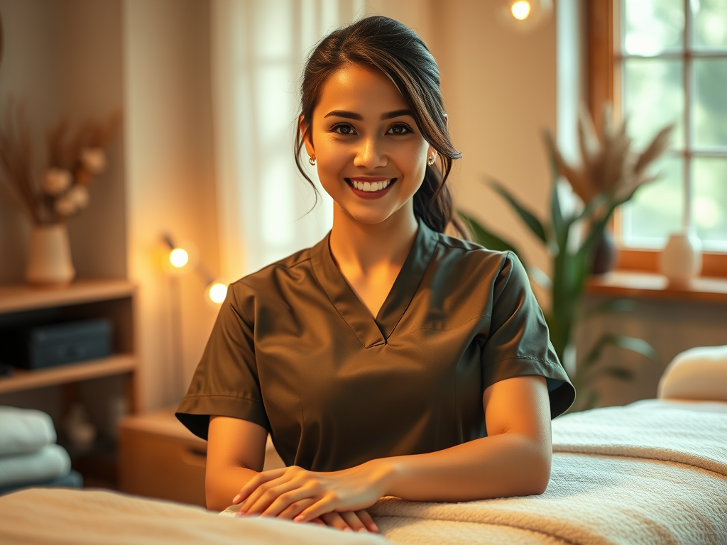 person doing massage